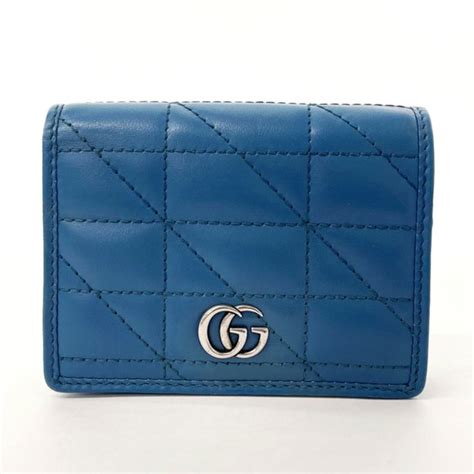 466492 drwit gucci|Gucci 466492 Bifold Wallet GG Marmont Quilting Multi Color .